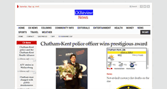 Desktop Screenshot of ckreview.ca